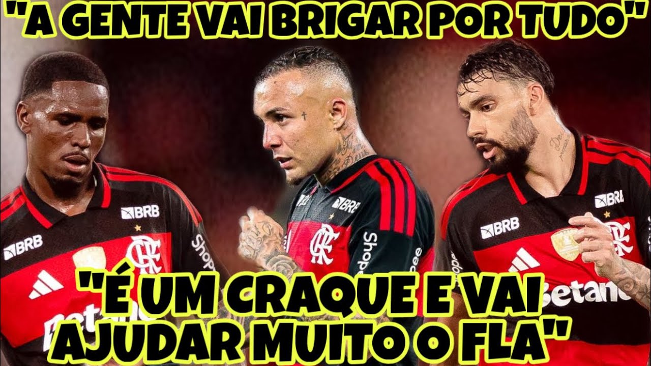 VÃO CALAR A BOCA DE GERAL! “VAMOS BRIGAR POR TUDO”! FILIPE LUÍS EXALTA PAQUETÁ E EVERTON ARAÚJO!