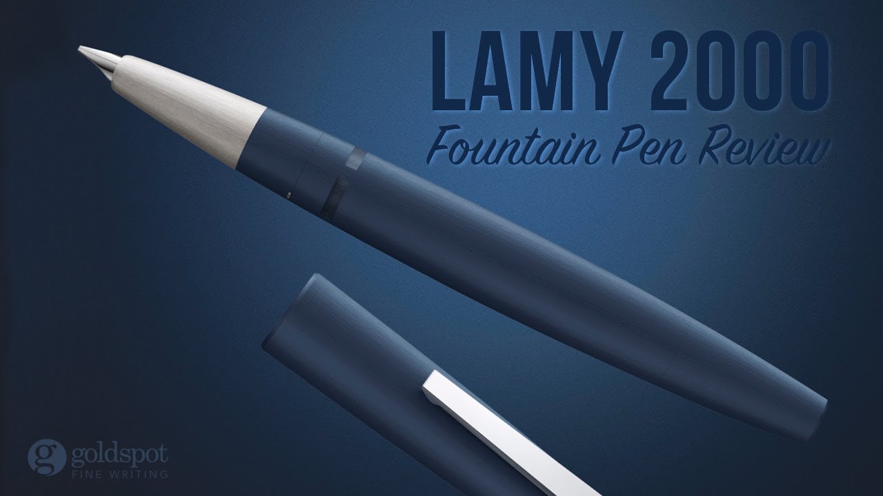 Lamy 2000 Fountain Pen Review