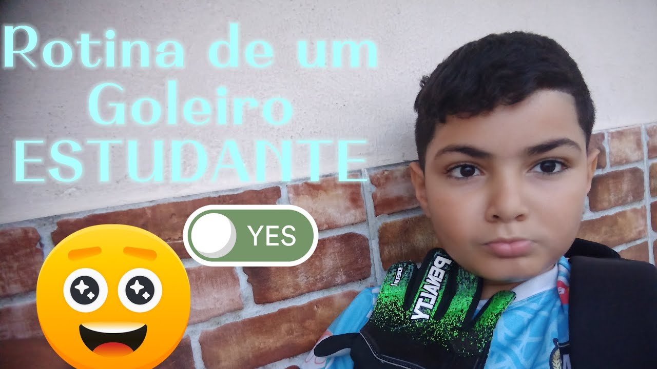 ROTINA DE UM GOLEIRO ESTUDANTE 