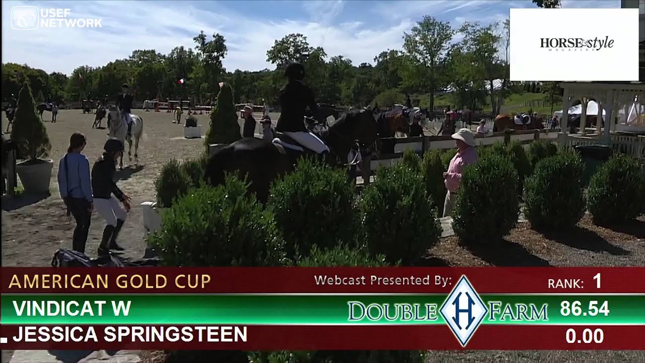 Jessica Springsteen's Golden Win