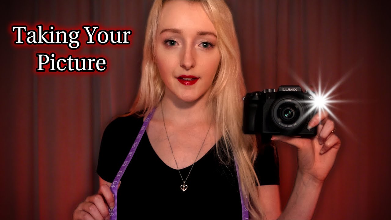 ASMR Taking Your Photos & Measuring You  |  360° Photoshoot