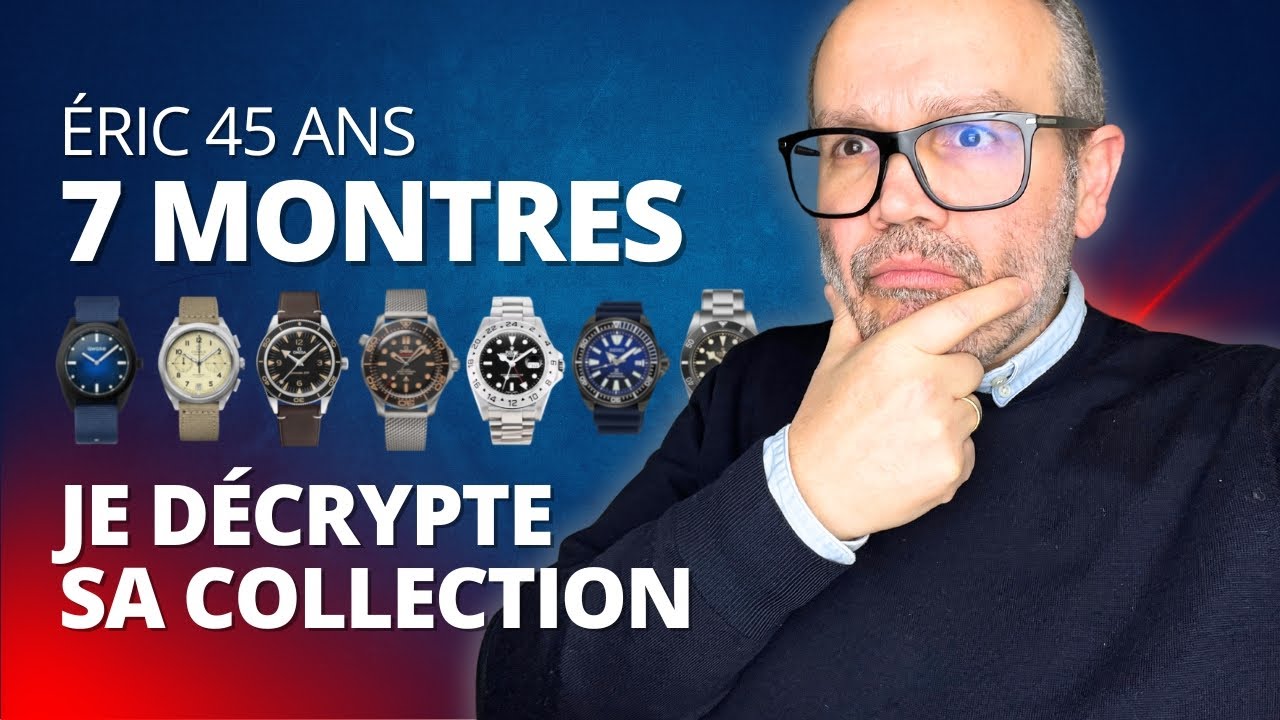 OMEGA, ROLEX, SEIKO, TUDOR... UN EXPERT CLASSE LES 7 MONTRES D'&Eacute;RIC - TIER LIST N&deg;1