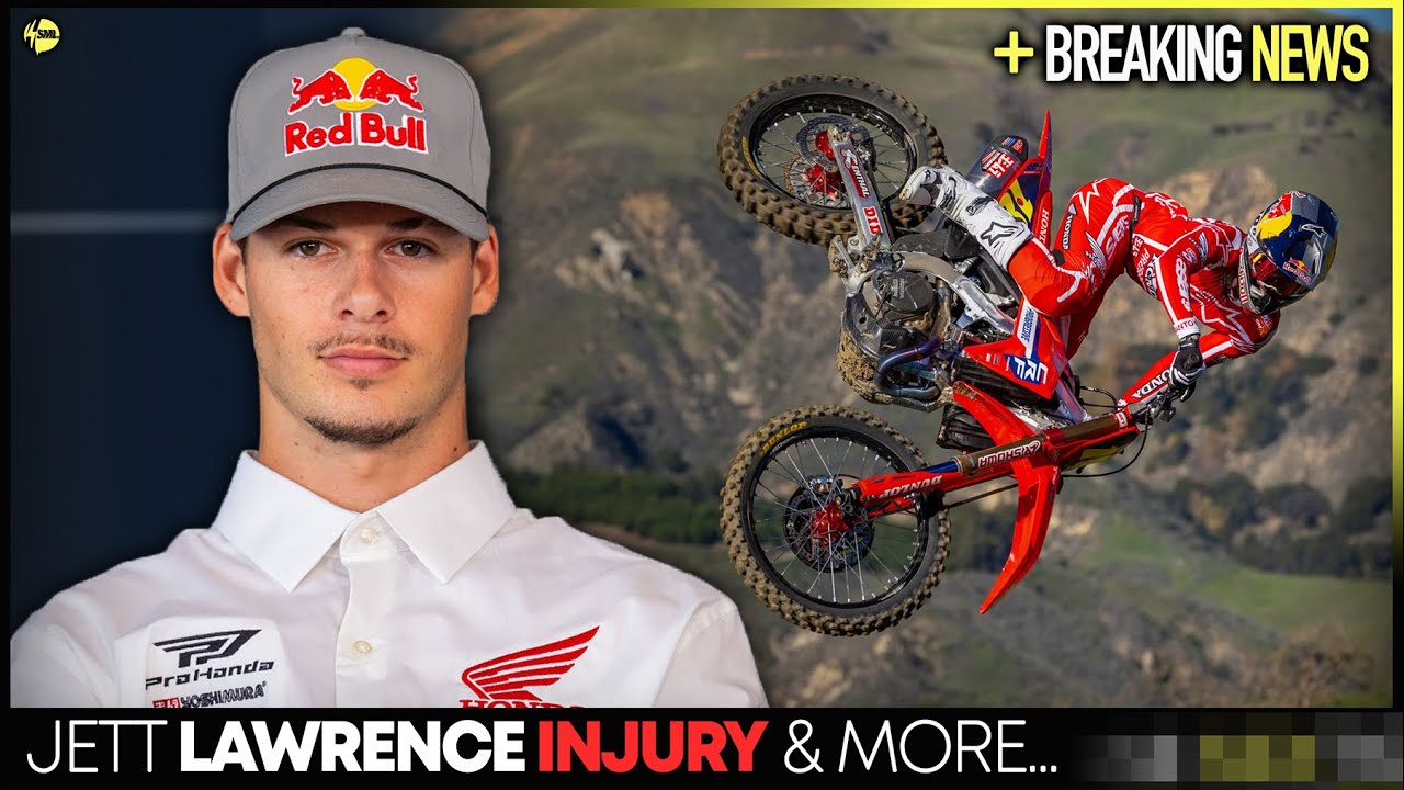 Джетт Лоуренс не примет участия в суперкроссе • Сломанная лодыжка и стопа