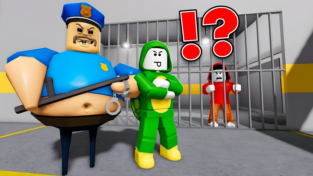 Mikey and Barry Locked JJ in Prison ?! (Maizen Roblox)