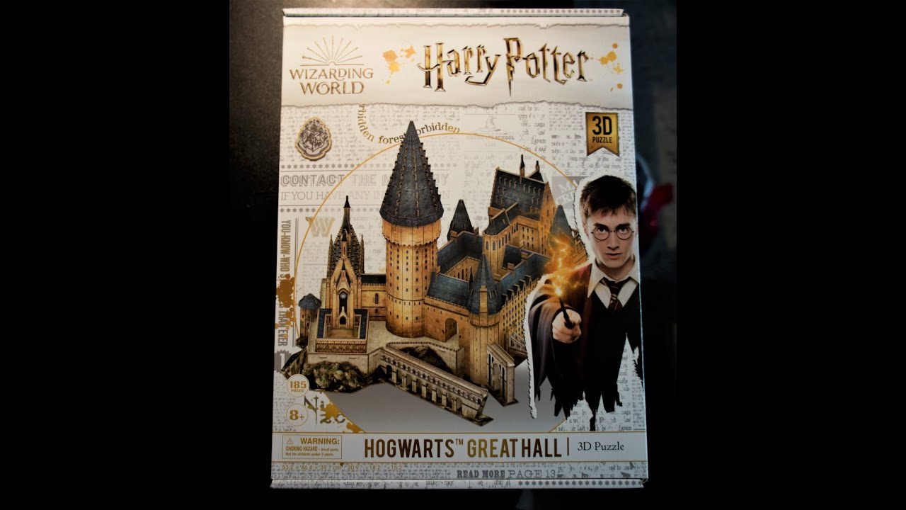 3D Puzzle Harry Potter - Hogwarts Great Hall