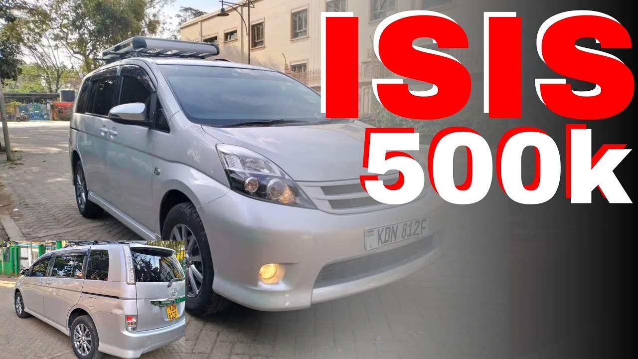 I found 7 Toyota isis for sale very cheap