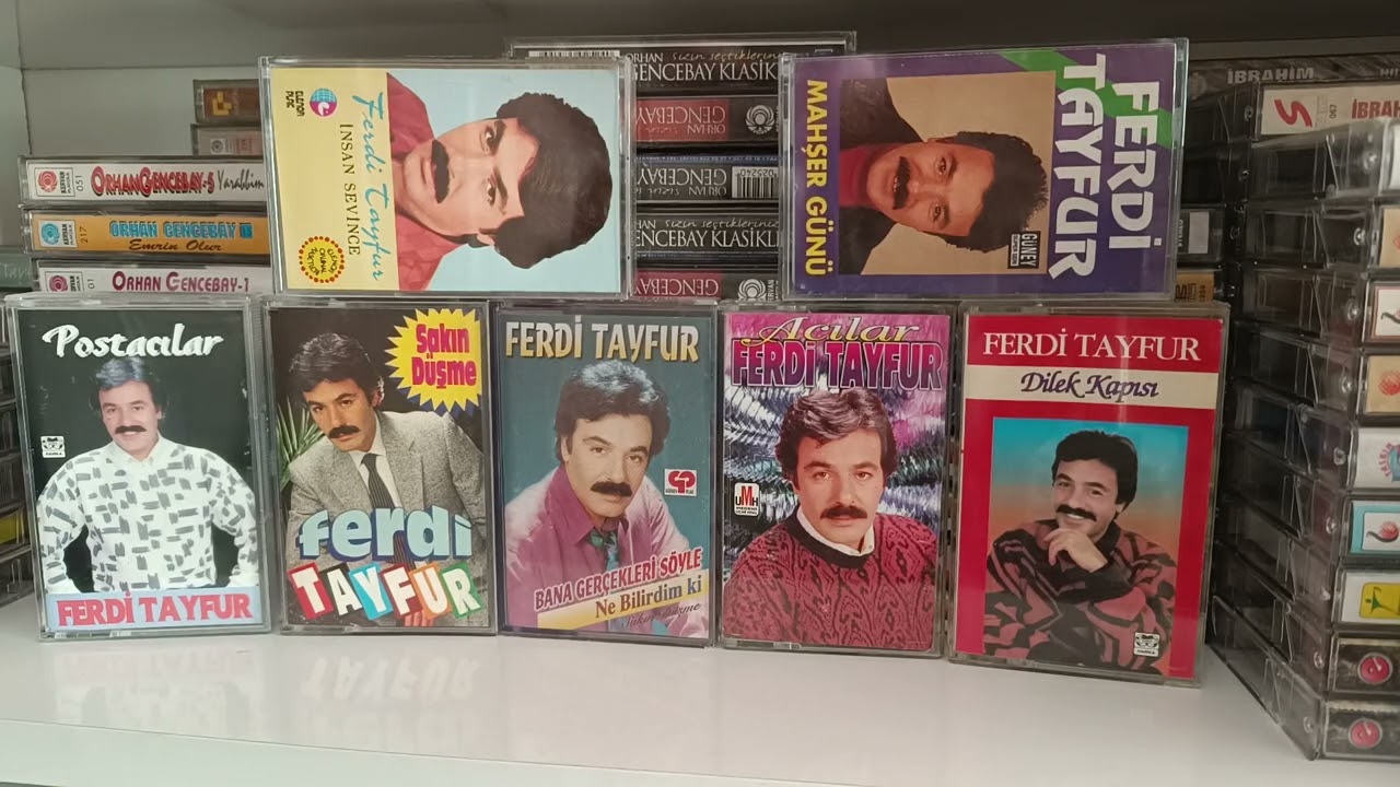 Ferdi Tayfur Aşk acı şaraptır dönem kaset dinletisi