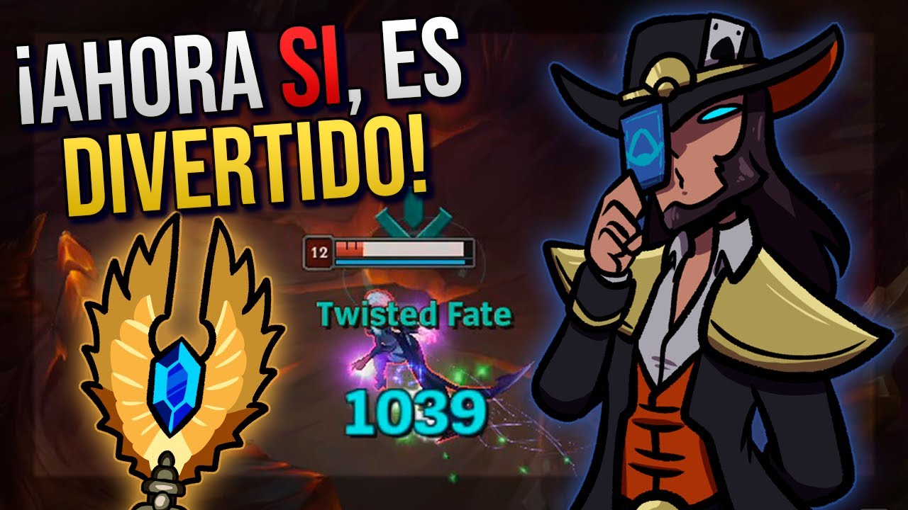 ¡ME DIVIERTO DÁNDOLE A LA W Y PEGANDO +1000AP CON TWISTED FATE! - League of Legends