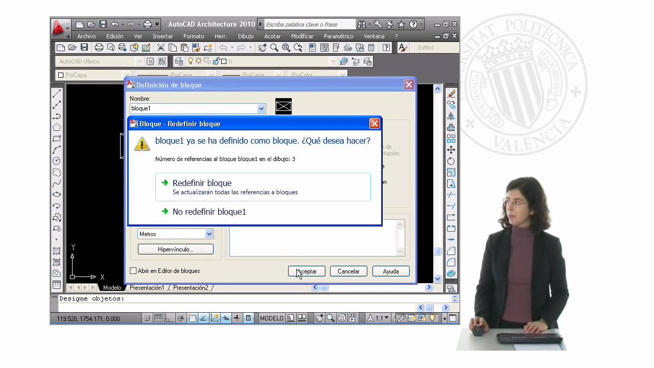 Editar y borrar bloques | 31/47 | UPV