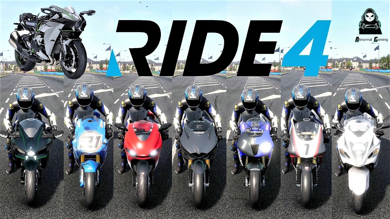 Top 16 Fastest Legendary SuperBikes Top Speed Battle || Ride 4 All Legendary Bikes || 4k 60FPS