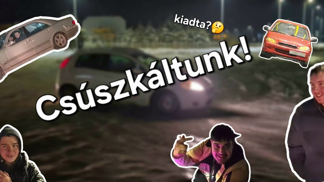 TOMI MEGMUTATJA HOGY KELL KERESZTBE! IRÁNY A GOKART PÁLYA❄️🛷🥶