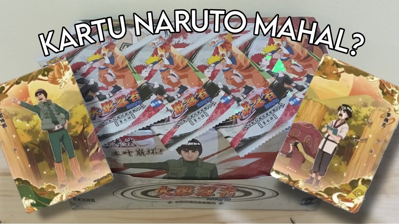 UNBOXING KARTU NARUTO!! Apakah kita dapat kartu yang mahal? 