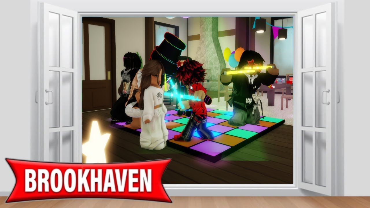 Throwing A Dance Party In Brookhaven RP
