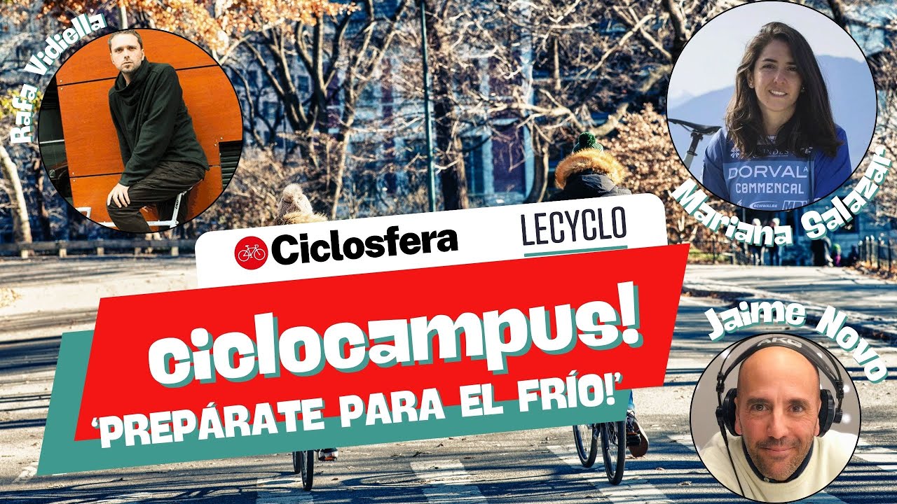 Ciclocampus: ¡claves para ir en bicicleta en invierno y DESCUENTO para comprar en Lecyclo.com!