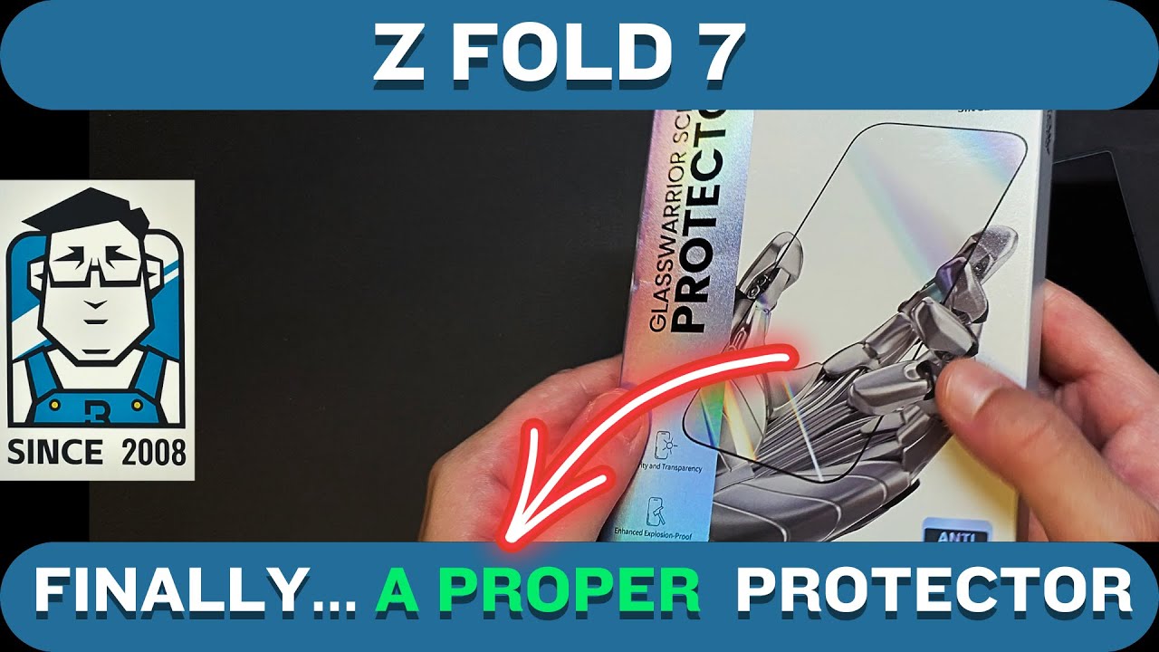 Tried 4 Samsung Films... Then I Found This Z Fold 7 Screen Protector - BENKS AR