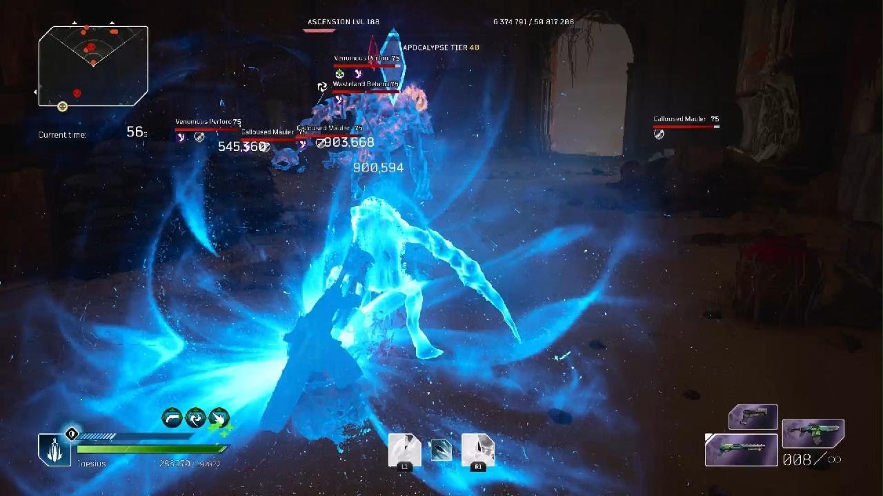 5:34 Solo City of Nomads | Trickster Speedrun | AT40 | Outriders: Worldslayer