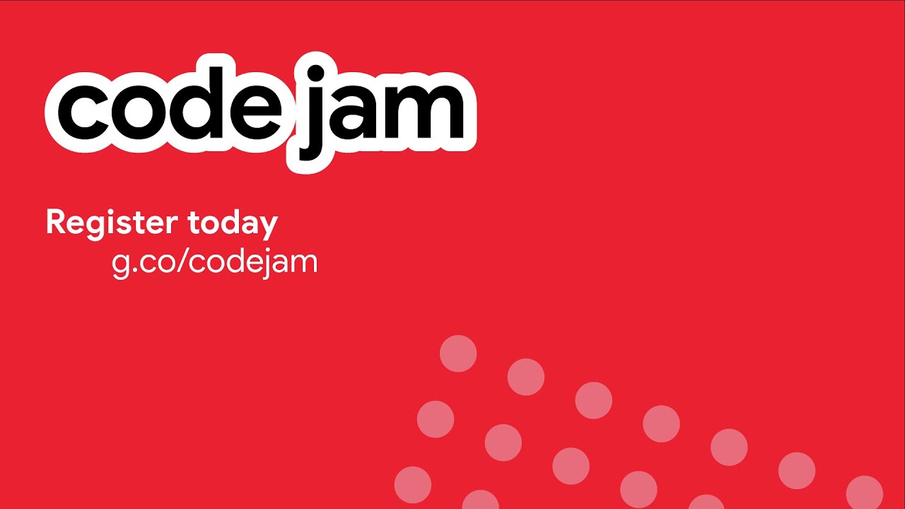 Code Jam 2020 &ndash; Do you have what it takes?