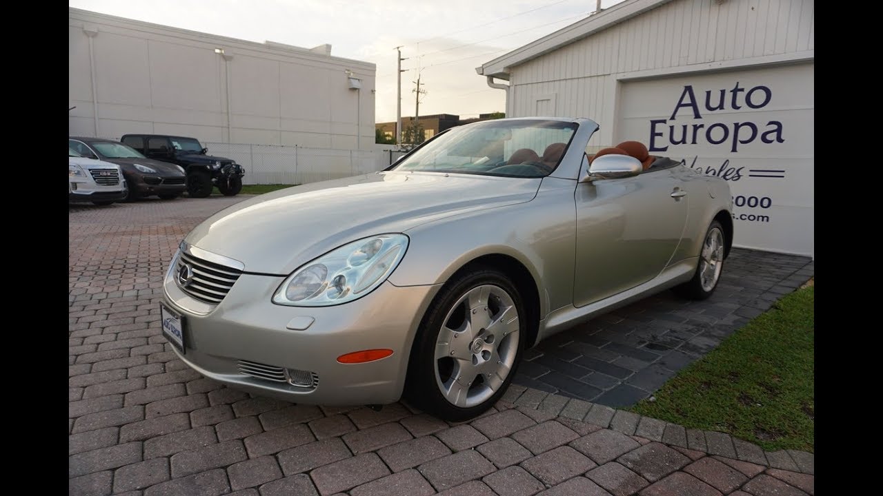 *SOLD* Here's Why The Lexus SC 430 Convertible is the Best Buick Riviera Ever Built *SOLD*