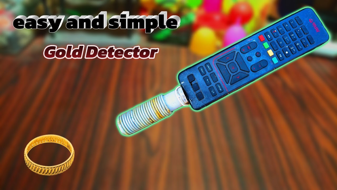 How to make Gold Detector using TV remote | Gold Detector | Metal Detector |