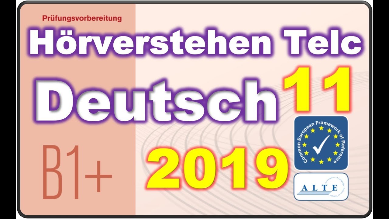 Modelltest (11) B1 Plus Beruf Hörverstehen Deutsch