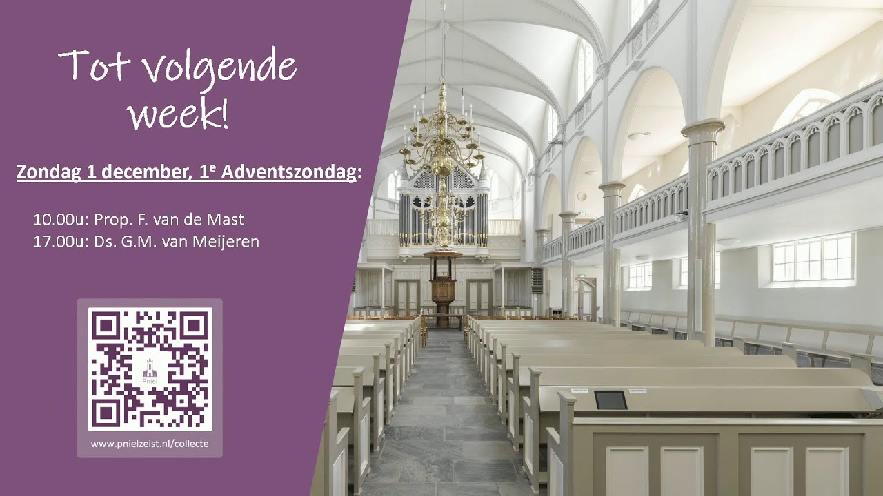 Middagdienst Oude kerk Zeist - 24-11-2024, ds. P.J. Visser (Openbaring 14:6-20)