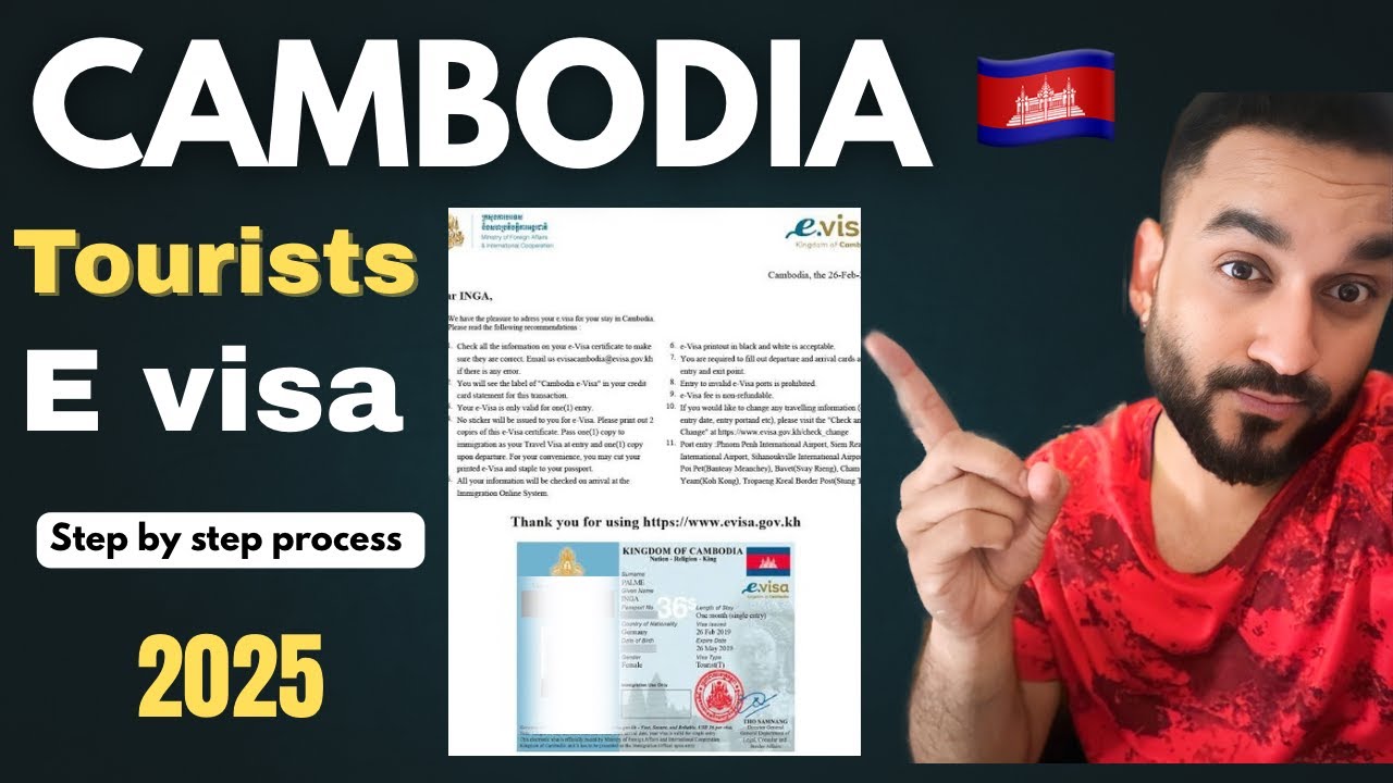 Cambodia e-Visa for Indians 🇮🇳 | Easiest Way to Get Your Visa in 2025 ✈️
