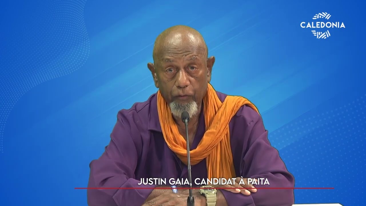 Justin GAIA, candidat à Païta