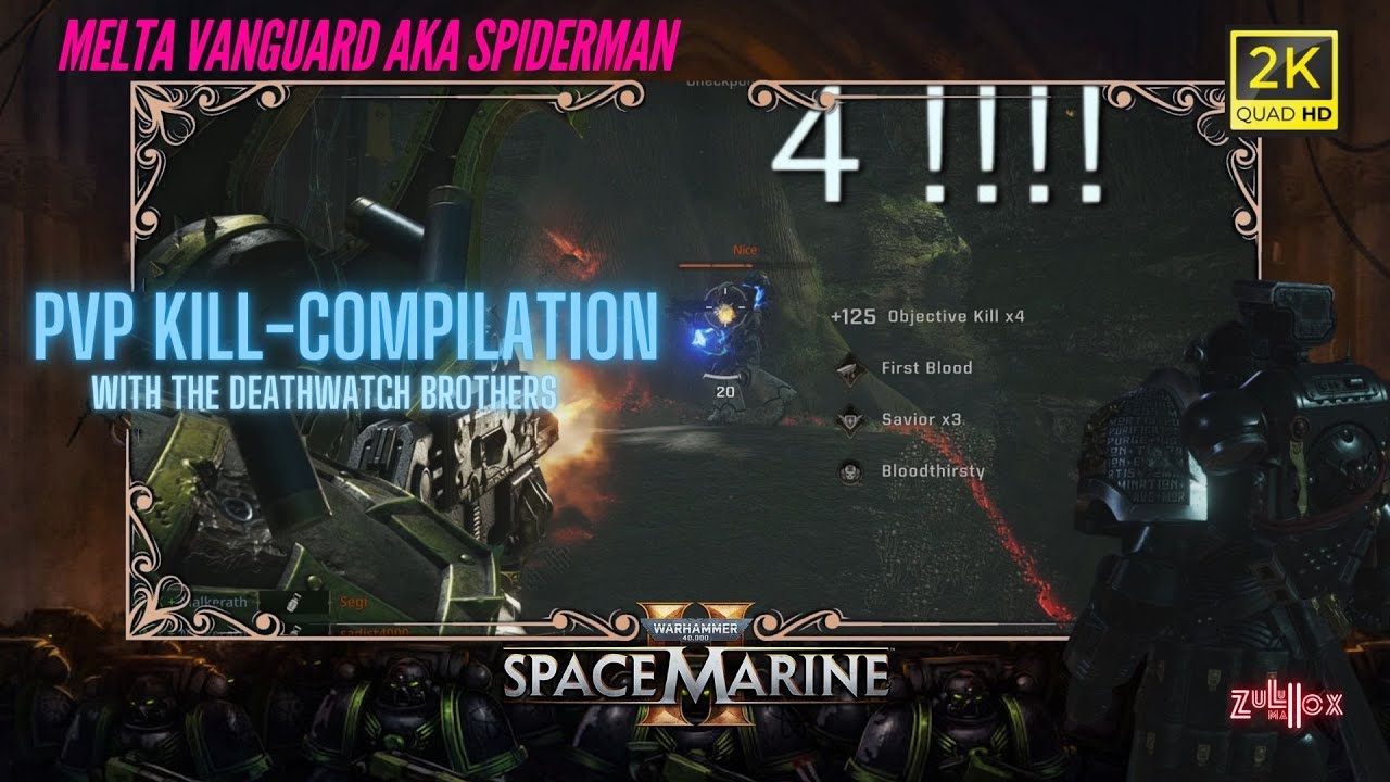Space Marine 2 PVP game-play and highlights (Melta Vanguard) #spacemarine2