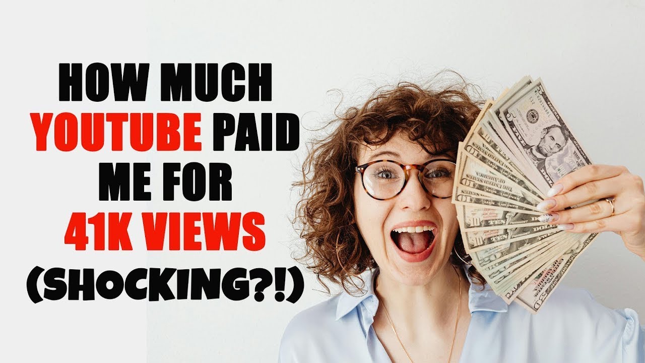 How much YOUTUBE PAID ME FOR 40K VIEWS