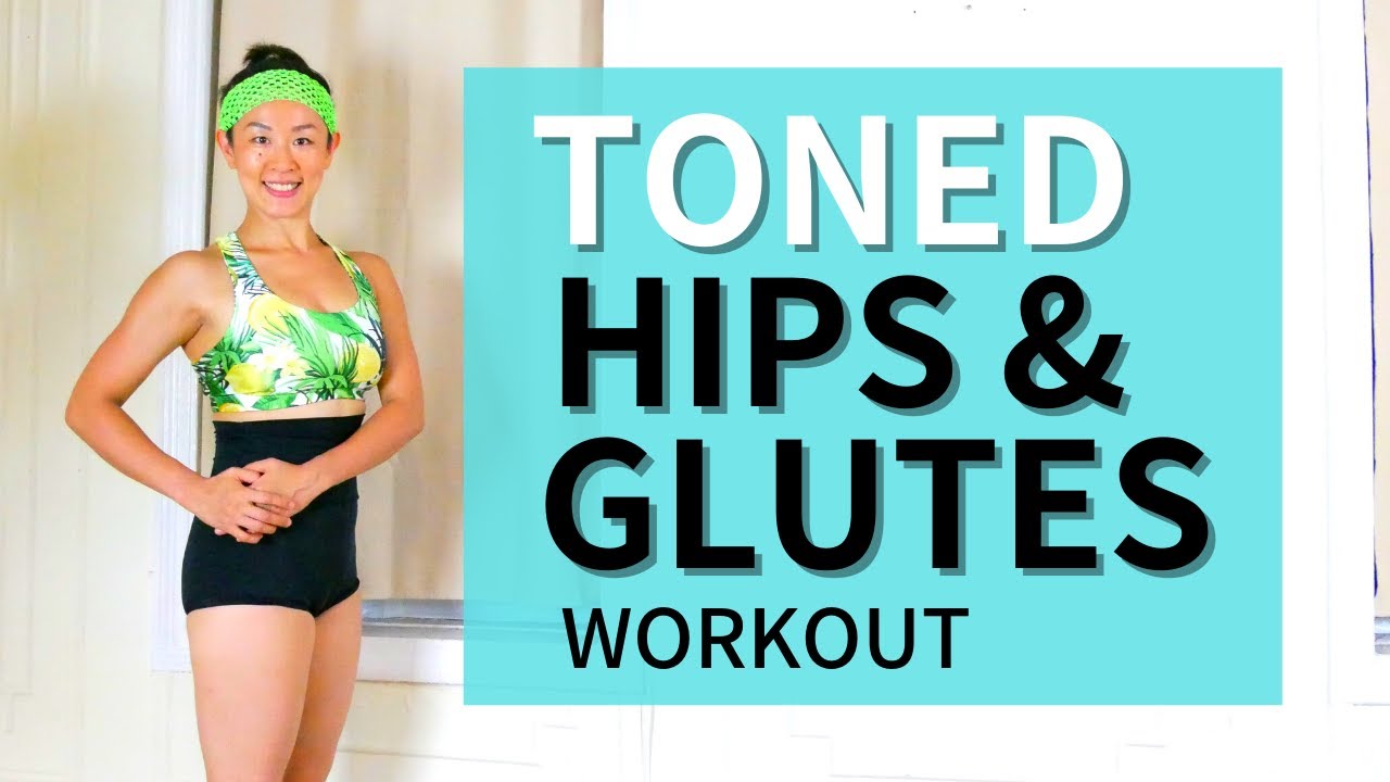 TONED HIPS & GLUTES | Home Workout | Follow Along | No Equipment | Meg Aerial Fitness