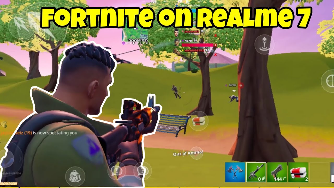 Fortnite on Realme 7 Gameplay (Part 2)