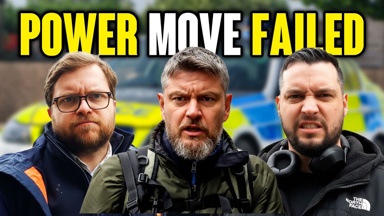 Британская полиция вступила в конфликт с аудитором… Но запугивание не сработало.