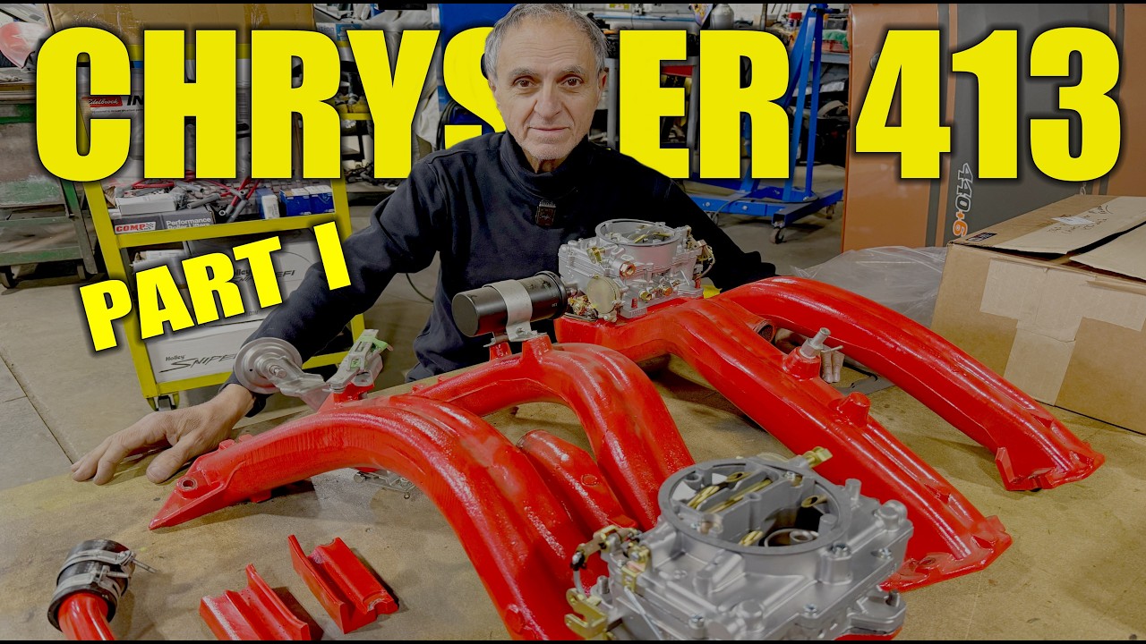 Динамометрические испытания оригинального двигателя Chrysler 300G 1961 года — 413 Long Ram, часть I.