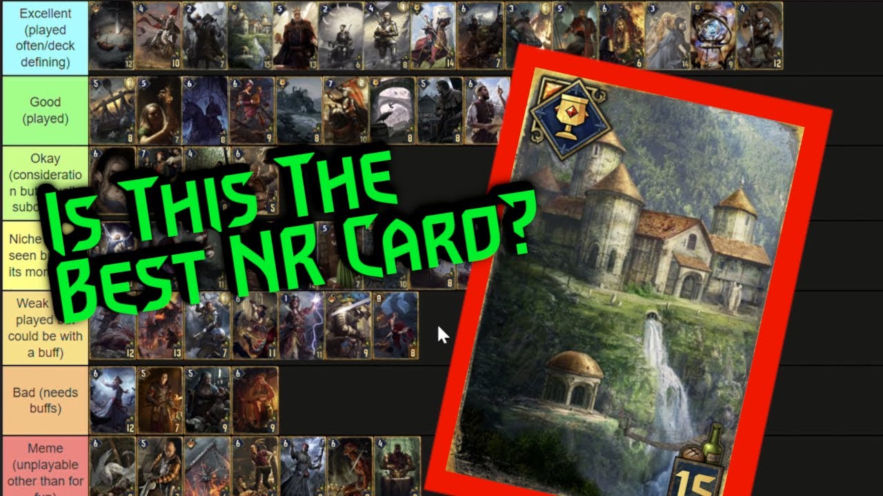 All Gwent Northern Realms Gold Cards Ranked!