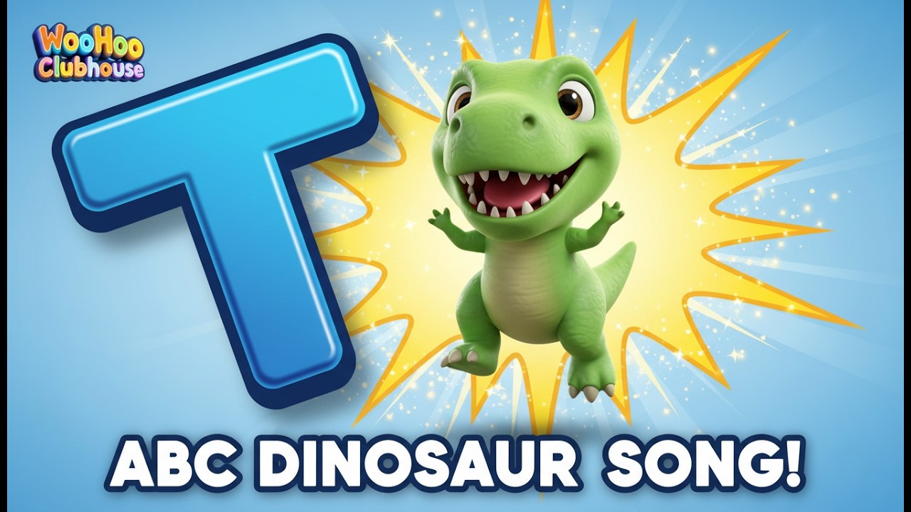 ABC Dinosaur Song 🦖 | Learn Alphabet A–Z | Fun Learning