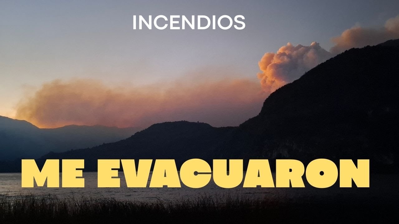 INCENDIOS. Me evacuaron del Parque Nacional Los Alerces