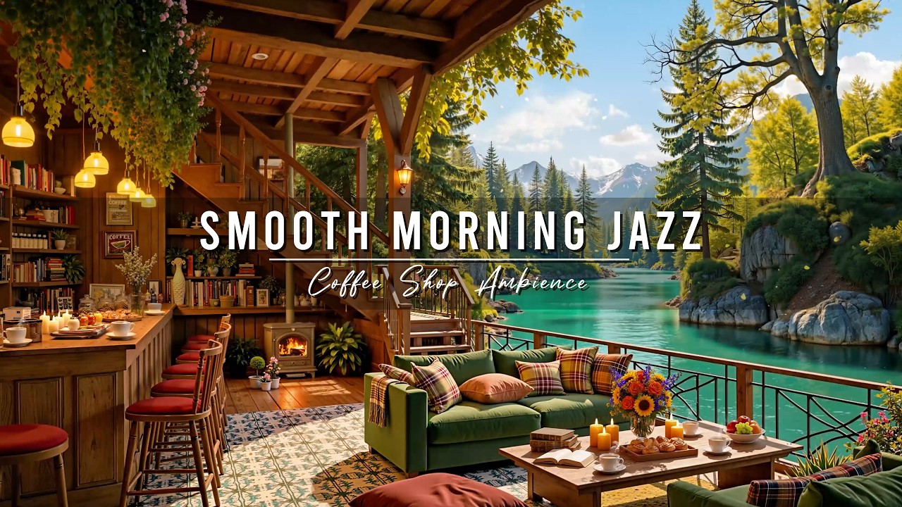 Smooth Morning Jazz Music ☕ Cozy Coffee Shop Ambience with Jazz Relaxing Music for Studying, Work
