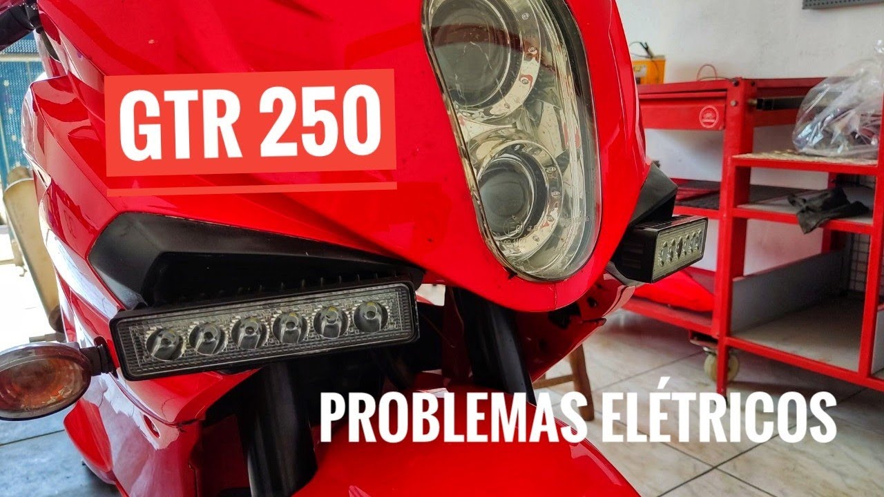 RESOLVENDO PROBLEMAS ELÉTRICOS COMET GTR 250 - OFICINA MOTOGARAGEM06