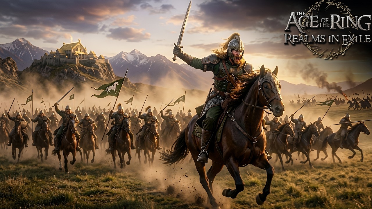 Rohan in Edoras showcase! | Age of the Ring – Realms in Exile (0.8.6) | Bfme Games | Lotr