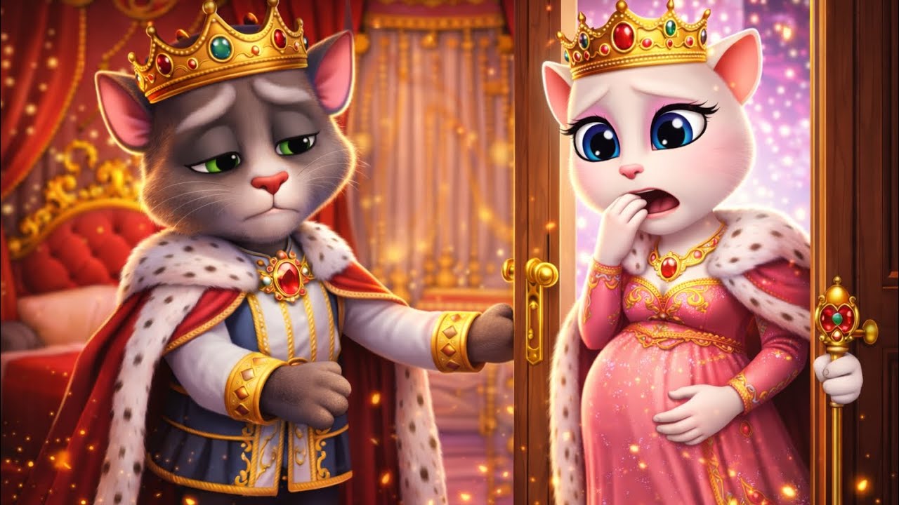 Queen Angela’s Big Surprise 👑✨ | Tom & Angela Story
