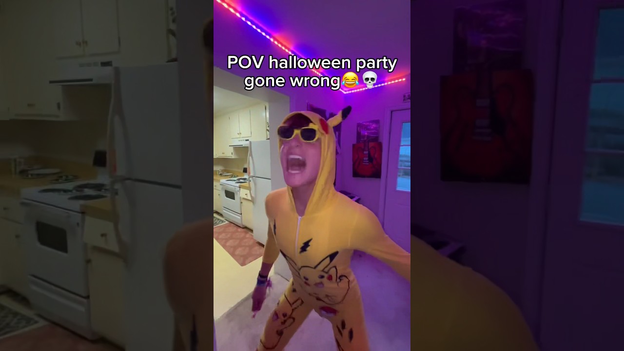 bro got dunked😂💀... #comedy #funny #halloween #party #gonewrong #ghost #scary #youtubeshorts