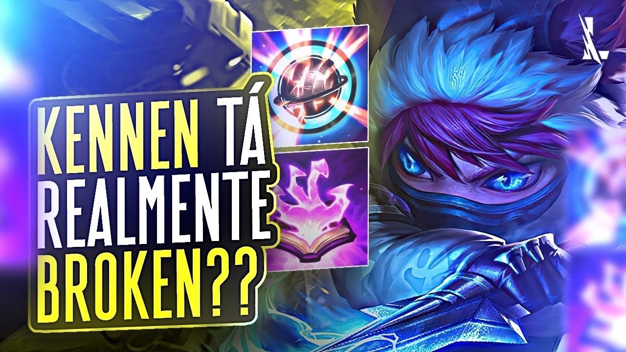 SUBINDO DE ELO FACILMENTE DE KENNEN?! TÁ REALMENTE MUITO FORTE! FARMANDO PDL NO TOP1 | LoL Wild Rift