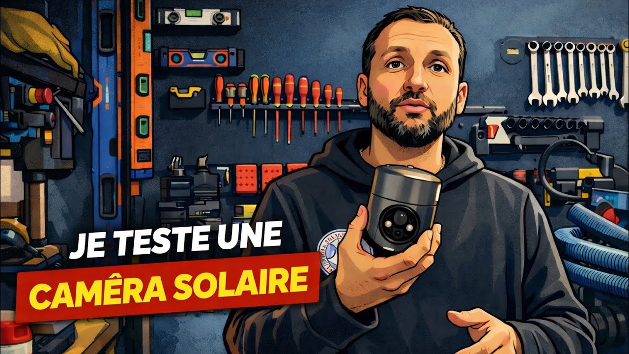 Caméra de surveillance solaire NUASI