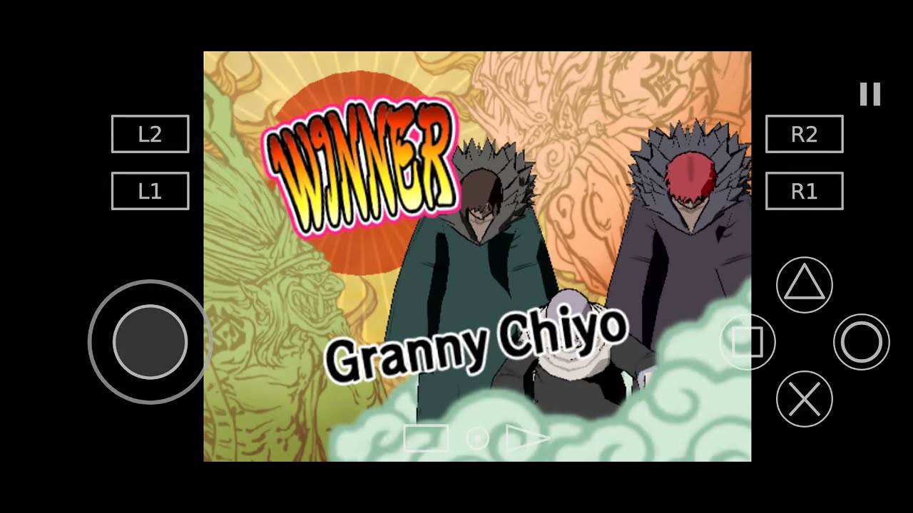 GRANNY CHIYO VS JIRAIYA !! NARUTO SHIPPUDEN ULTIMATE NINJA 5 #GAMES #narutoshippudenen #aethersx2 