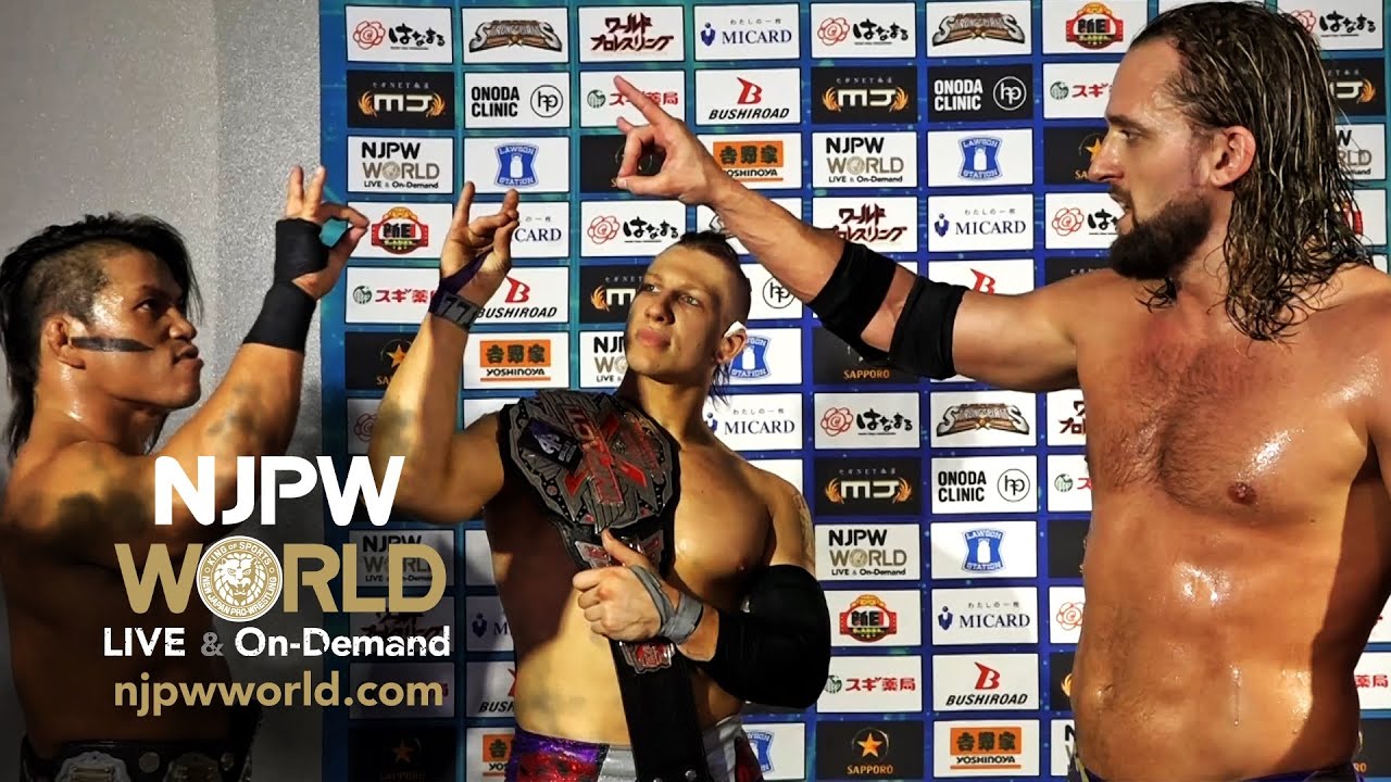 Ace Austin, El Phantasmo and Taiji Ishimori | DOMINION 6.12 in OSAKA-JO HALL, 6/12/22