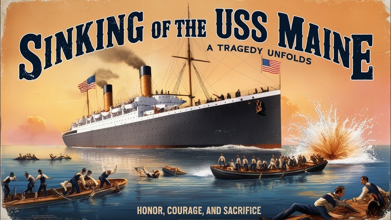 Maritime Disaster: Sinking Of The USS Maine 1898 | Remember The Maine
