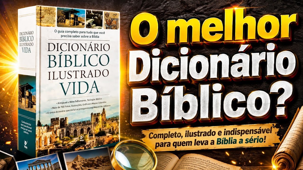📖 Dicionário Ilustrado Vida | Guia completo para tudo o que você precisa saber sobre a Bíblia‼️