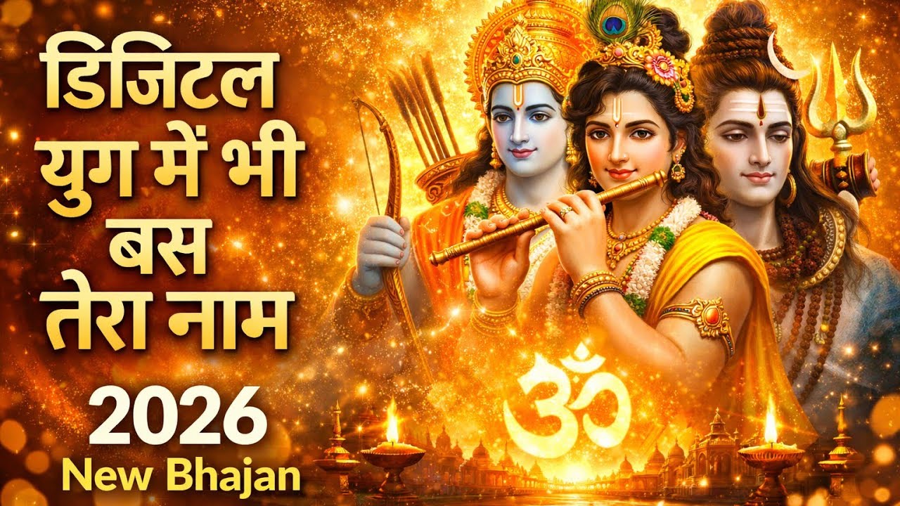 डिजिटल युग में भी बस तेरा नाम | 2026 New Bhajan | AI Devotional Song | S.V.M. Digital Studio