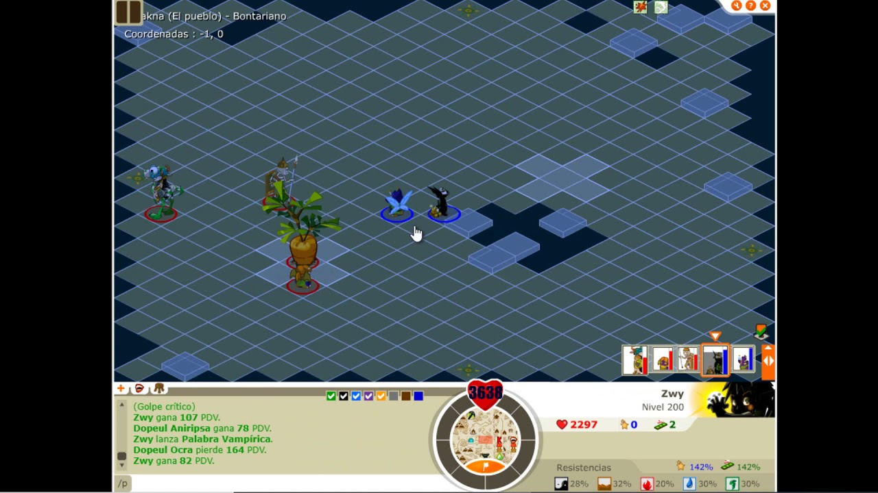 [Dofus Eratz] - PVP - Sarita-Lu Vs Zwy