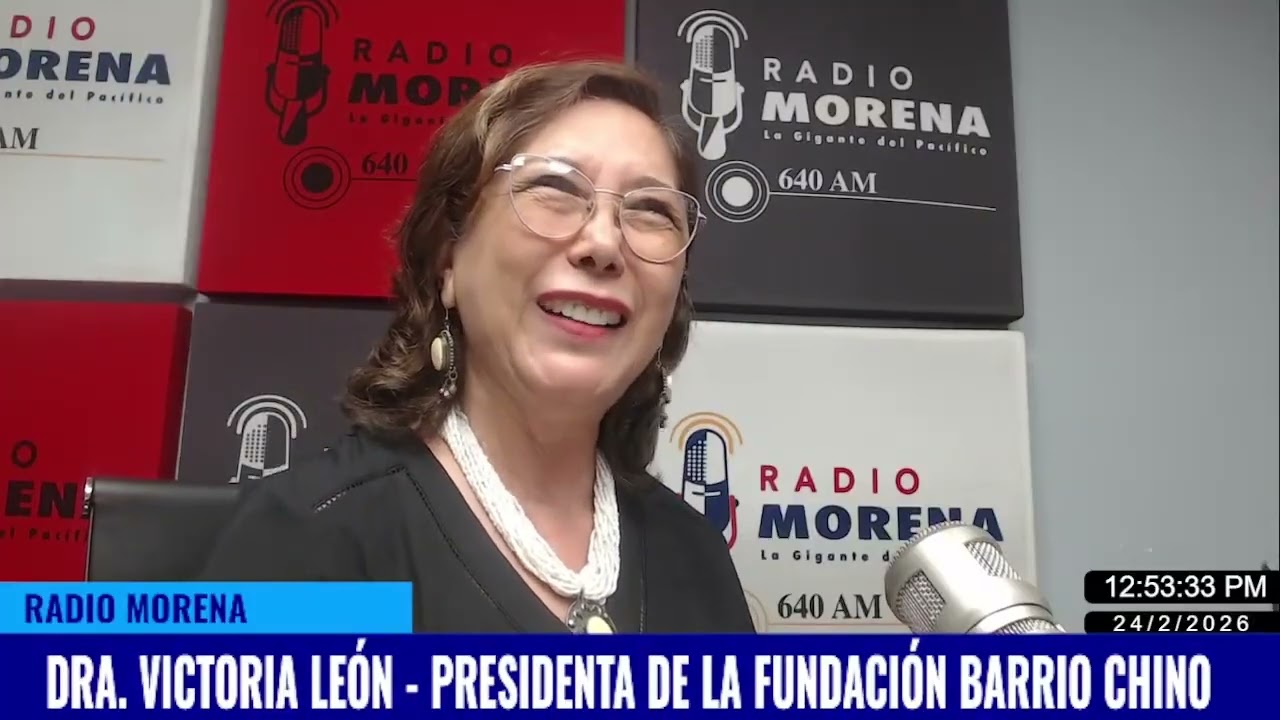 Dra. Victoria León - Presidenta de la Fundación Barrio Chino
